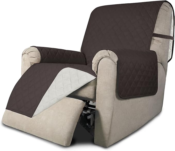 Easy-Going Recliner Chair Slipcover Reversible Sofa Cover Water Resistant Couch by Easy-Going