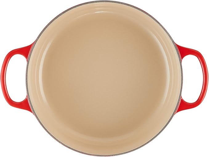 Le Creuset Enameled Cast Iron Signature Round Wide Dutch Oven, 3.5 qt. - Image 4