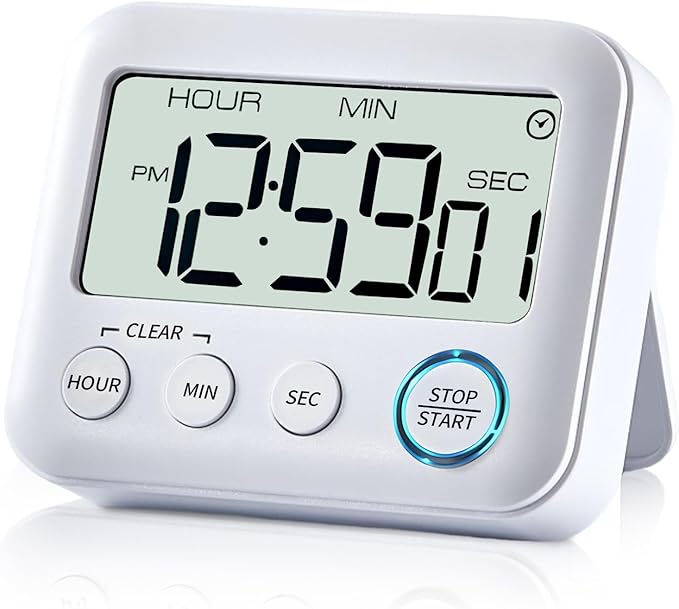 Digital Kitchen Timer Alarm Clock by PIAMIG