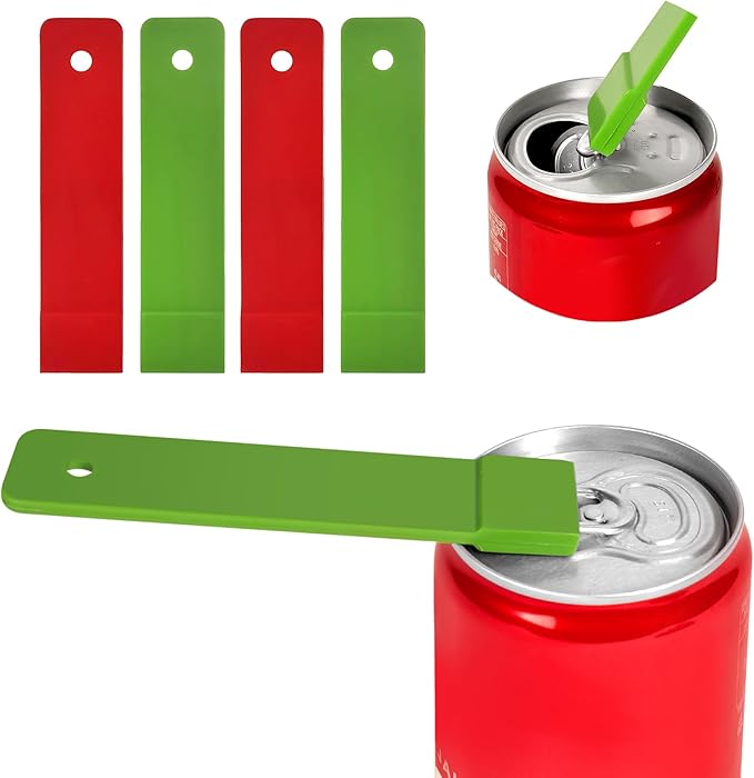 Pop Can Opener – 4 Pack Beer Can Opener, Soda Can Tab Opener, Party Essential by Unknown