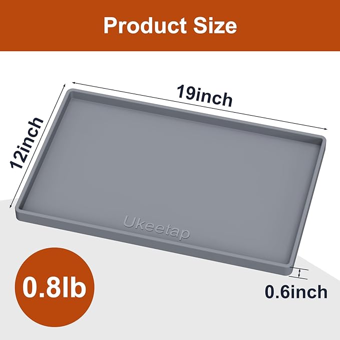 ukeetap Extra Thick Silicone Mat Waterproof - Image 7