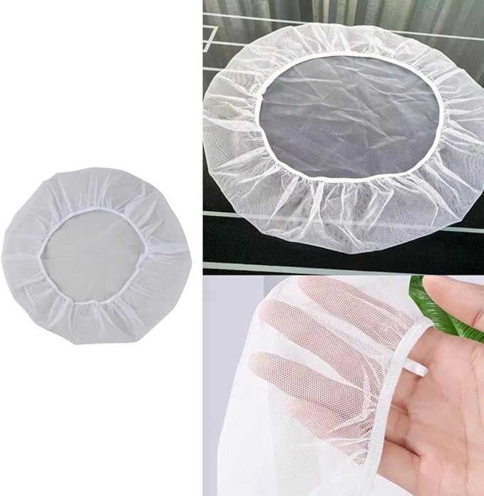 4 Pack Mesh Food Covers Portable Small Food Tents Top Screen Food Cover - Image 3