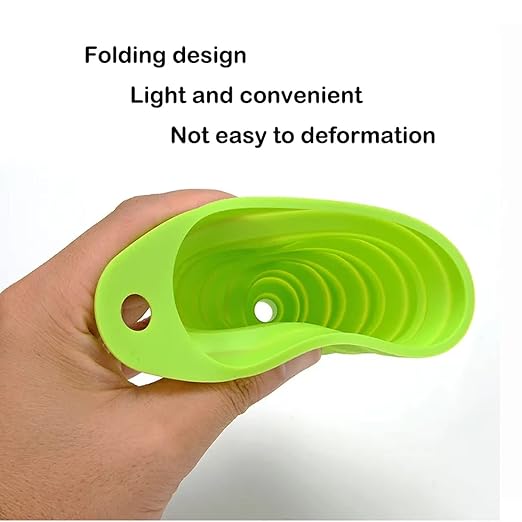 Set of 4 Silicone Collapsible Kitchen Funnel - Image 7