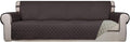PureFit Reversible Quilted Sofa Cover, Water Resistant Slipcover Furniture by PureFit