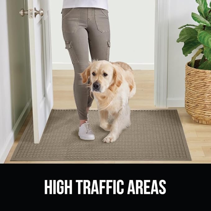 GORILLA GRIP® Ultra Absorbent Front Door Mat Outside Entrance, Traps Dirt and - Image 6