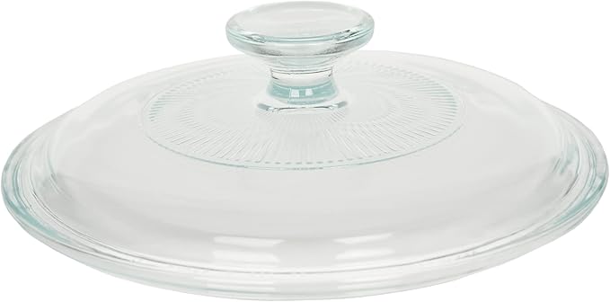 CorningWare FS5 1.5qt/1.4L Round French White Casserole Dish & G-5C 1.5qt - Image 5