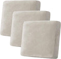 H.VERSAILTEX Velvet Stretch Couch Cushion Cover Plush Cushion Slipcover by HVERSAILTEX