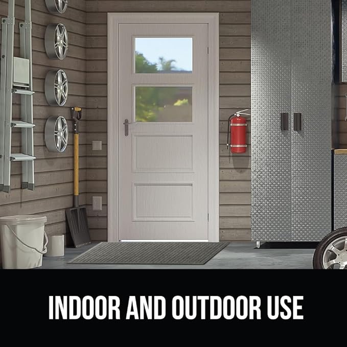 GORILLA GRIP® Ultra Absorbent Front Door Mat Outside Entrance, Traps Dirt and - Image 9