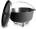 GSI Outdoors Guidecast 7qt Dutch Oven | Cast Iron Dutch Oven by GSIOutdoors