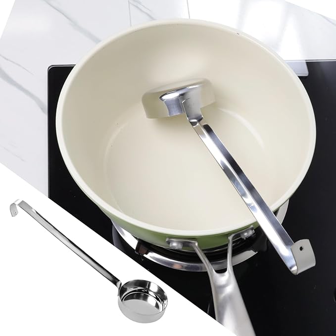4 Pcs 3 oz 10.55 Inch Silver Stainless Steel 201 Long Handle Cooking Spoon - Image 7