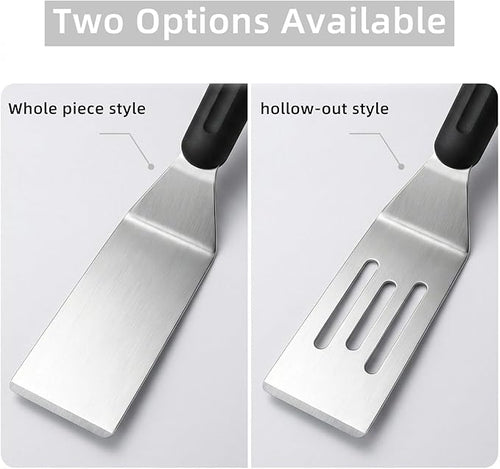 2-Pieces Small Metal Spatula Set, Mini Metal Spatulas - Image 2