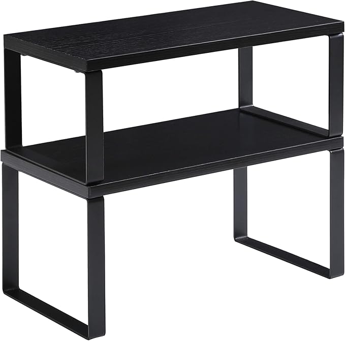YMYNY Cabinet Shelf Organizer, Spice Racks Set of 4, Kitchen Counter Shelves - Image 7