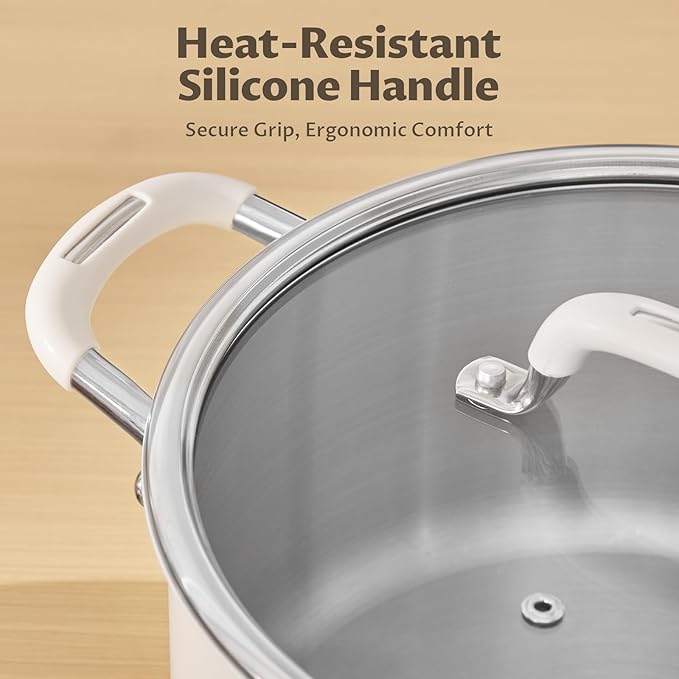 10 Quart Nonstick Stock Pot - Image 5