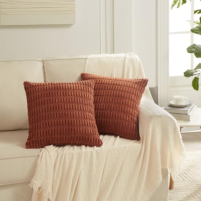 Fancy Homi 4 Packs Fall Boho Lumbar Decorative Throw Pillow Covers 12x20 Inch - Image 6