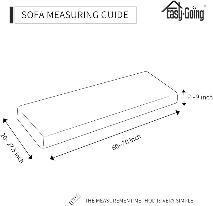 Easy-Going Stretch Cushion Cover Sofa Cushion Furniture Protector Sofa Seat - Image 6