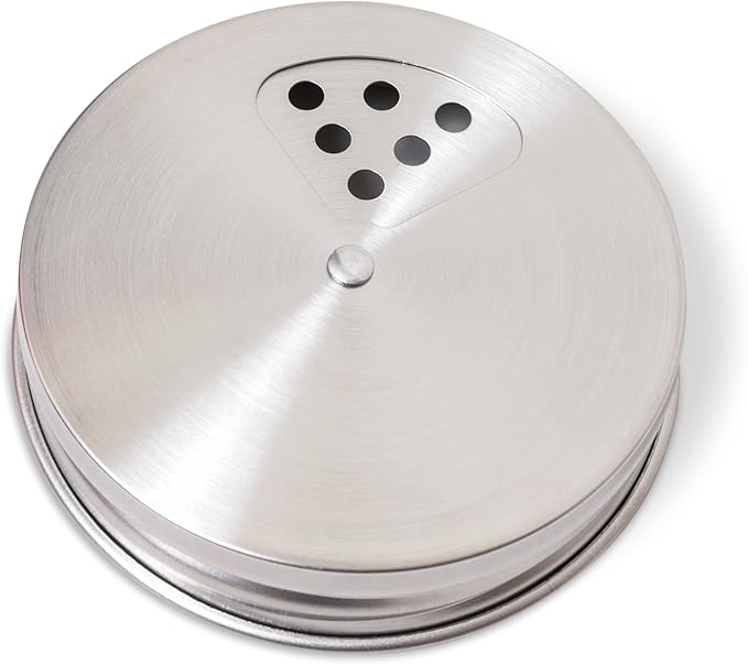 Mason Jar Shaker Lids Stainless Steel – Adjustable Spice & Seasoning Dispenser - Image 8