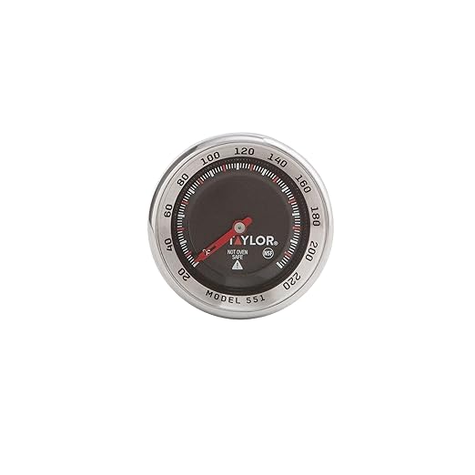 Taylor Pro Series Analog Instant Read Thermometer, Temperature Monitoring: 120F - Image 8