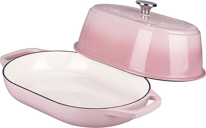 VORRINGARD Enameled Cast Iron Dutch Oven Pot