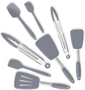 Silicone Spatulas Set Turners Tongs Cooking Utensils Set High Heat Resistant by ALLWIN-HOUSEWARE