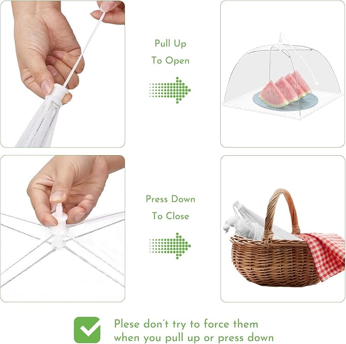 Mesh Food Covers for Outdoors - Image 4