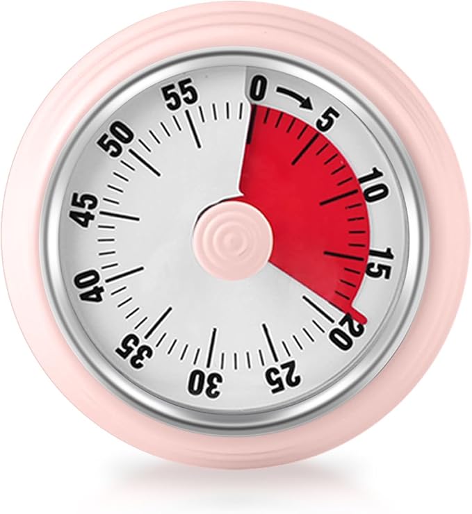 Visual Timer, Teeloray 60-Minute Countdown Timer, Kitchen Timer by Teeloray