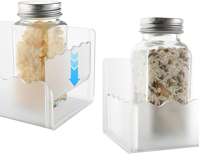 6 inch Spice Rack Wall Mounted, 4 Pack Spice Organizer Shelf - Image 3