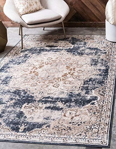 Unique Loom Chateau Collection Area Rug - Roosevelt (7' 10" x 10'...