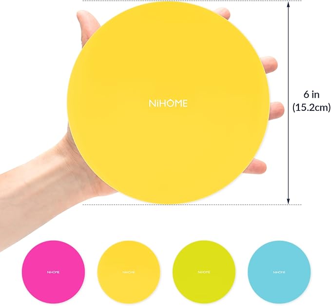 NIHOME Silicone Jar Opener – 6 Inch Large Anti-Slip Grip Pads, Premium 100% - Image 4