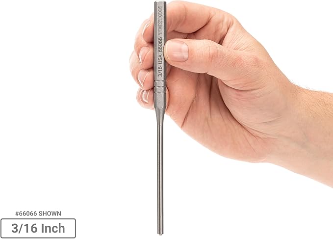 TEKTON Roll Pin Punch Set, 8-Piece | PNC93001 | Made in USA