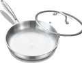 DELARLO Tri-Ply Stainless Steel Frying Pan by DELARLOCOOKWARE