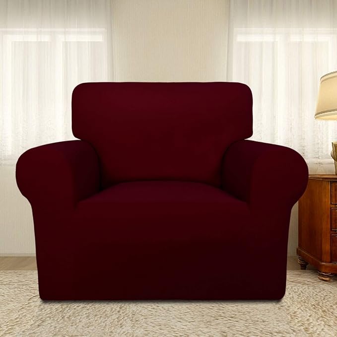 PureFit Super Stretch Chair Sofa Slipcover – Spandex Non Slip Soft Couch Sofa - Image 2
