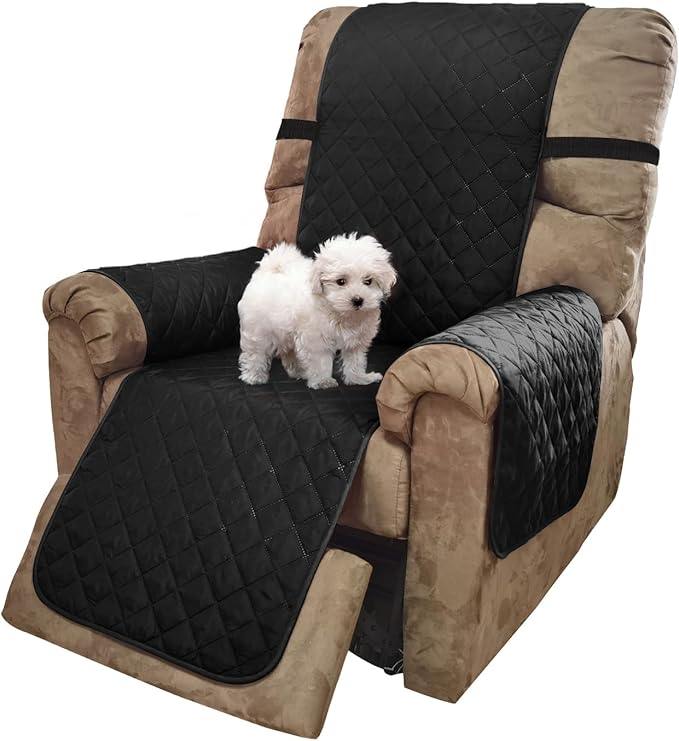 U-NICE HOME Recliner Chair Covers Reversible Quilted Water Repellent Pet by U-NICEHOME
