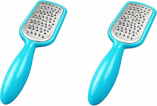 2 Pcs. Stainless Steel Mini Grater Cheese Garlic Nutmeg Chocolate 5" BPA Free by DependableIndustries