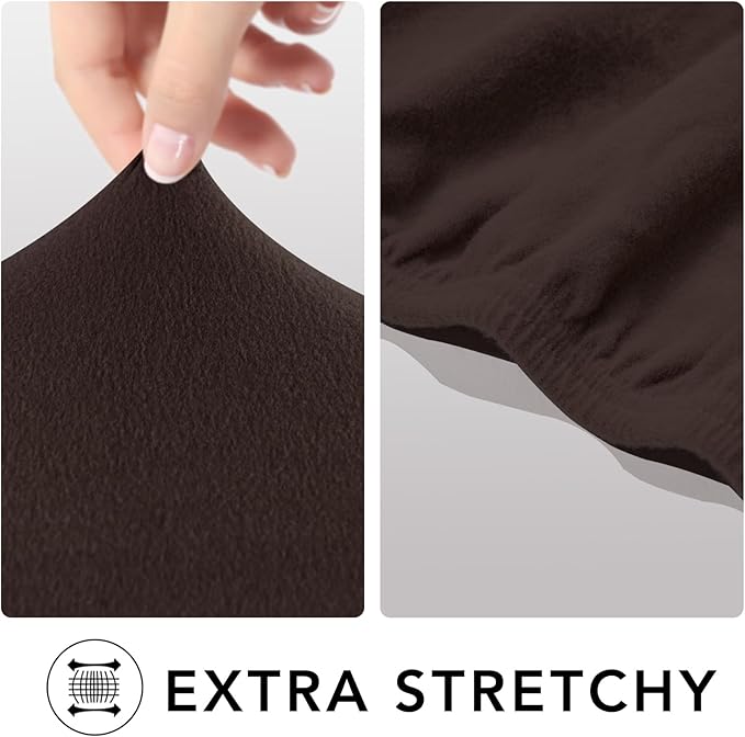 PureFit Super Stretch Sofa Slipcover – Spandex Non Slip Soft Couch Sofa Cover - Image 3