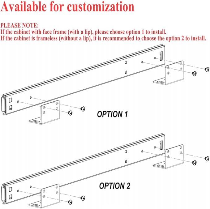 OCG Under Sink Cabinet Organizer Two Tier Pull Out Shelf, Under Sink Sliding - Image 6