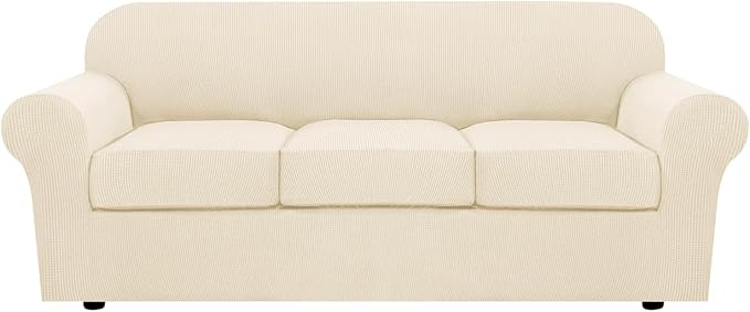 H.VERSAILTEX 4 Piece Stretch Sofa Covers by HVERSAILTEX