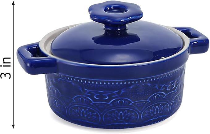 Hacaroa Set of 6 Mini Cocotte