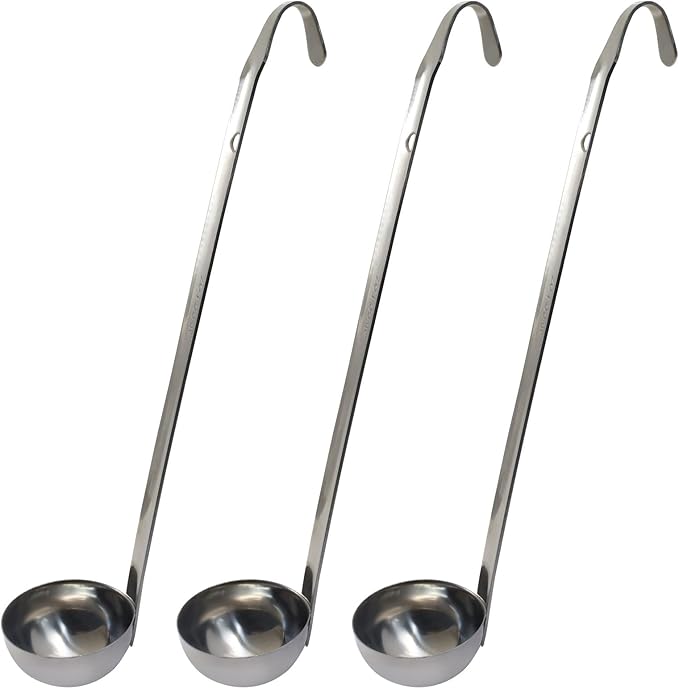 Hitefu 3 Pcs Stainless Steel Soup Ladle Set by Hitefu