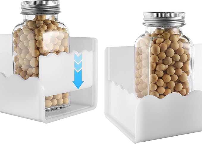 6 inch Spice Rack Wall Mounted, 4 Pack Spice Organizer Shelf - Image 3