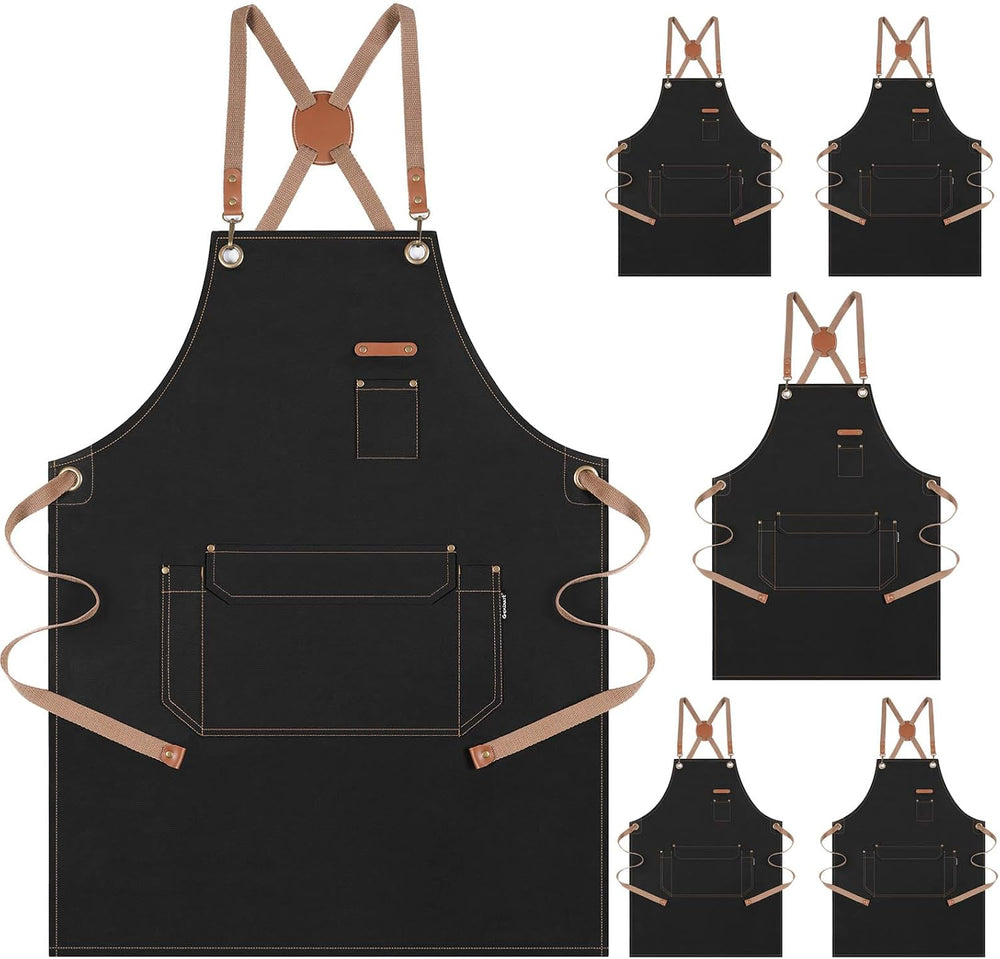 Genixart Chef Apron for Men Women