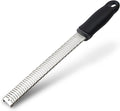 Lemon Zester, Stainless Steel Kitchen Cheese Grater, Plastic Cover Ergonomic by ALLWIN-HOUSEWARE