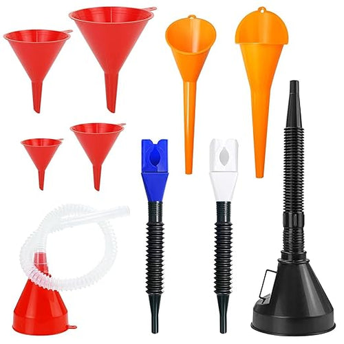 10 PCS Funnels for Automotive Use，Automotive Funnel Set by Unknown