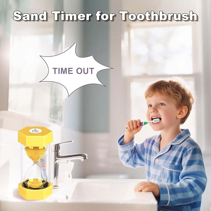 10 Minute Sand Timer Hourglass, Unbreakable 10 Min Hourglass Sand Watch - Image 6