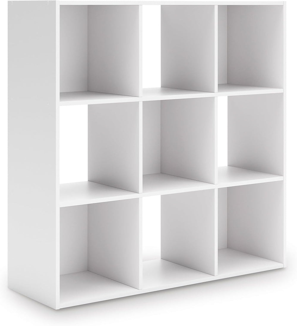 Signature Design by Ashley Onita Modern 3-Tier Floor Standing 9 Cube Organize...