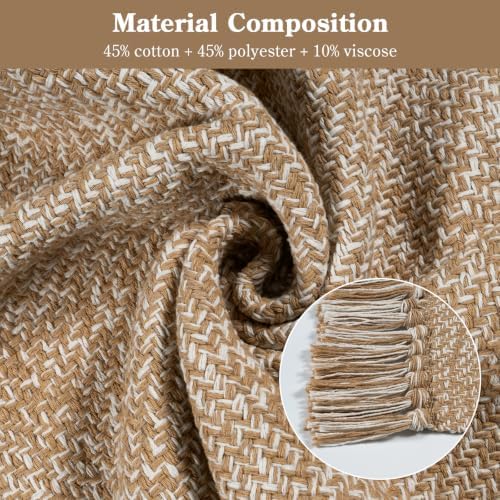 Collive 3' x 5' Woven Indoor Outdoor Porch Rug, Farmhouse Entryway Rugs
