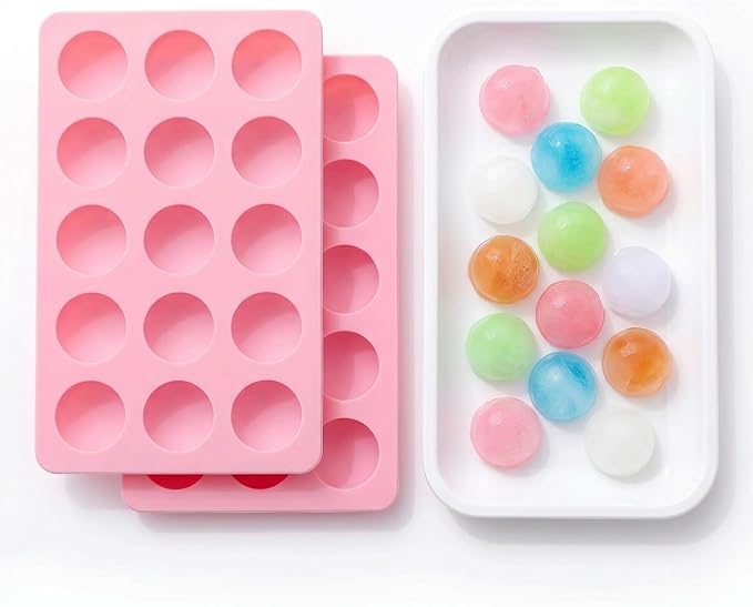 Cute Ice Cube Trays Silicone Chocolate Mold Wax Melt Molds Easy Release Ice by MayeBridge