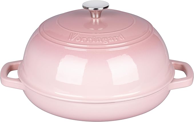 VORRINGARD Enameled Cast Iron Dutch Oven Pot