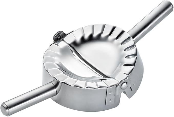KAYCROWN 4.75 Inch Empanada Press, Stainless Steel Dumpling Maker Dough Cutter - Image 9