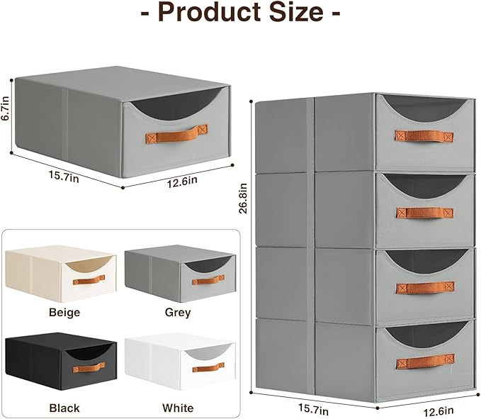 Homsorout Large Closet Organizers - Image 3