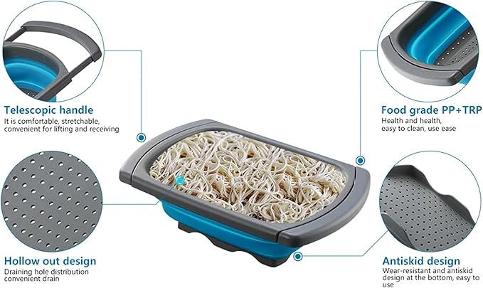 Collapsible Colander Strainer - Image 6